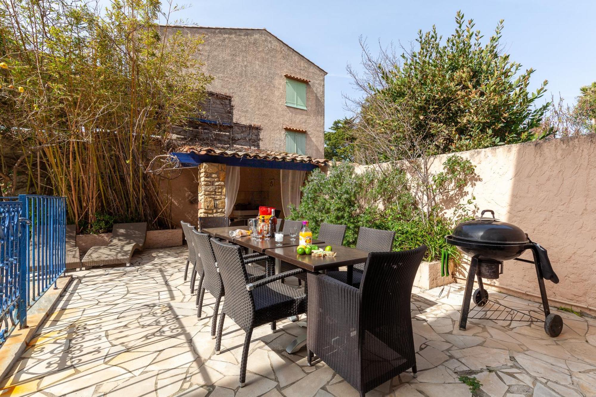Villa L'Acanthe Six-Fours-les-Plages Bagian luar foto