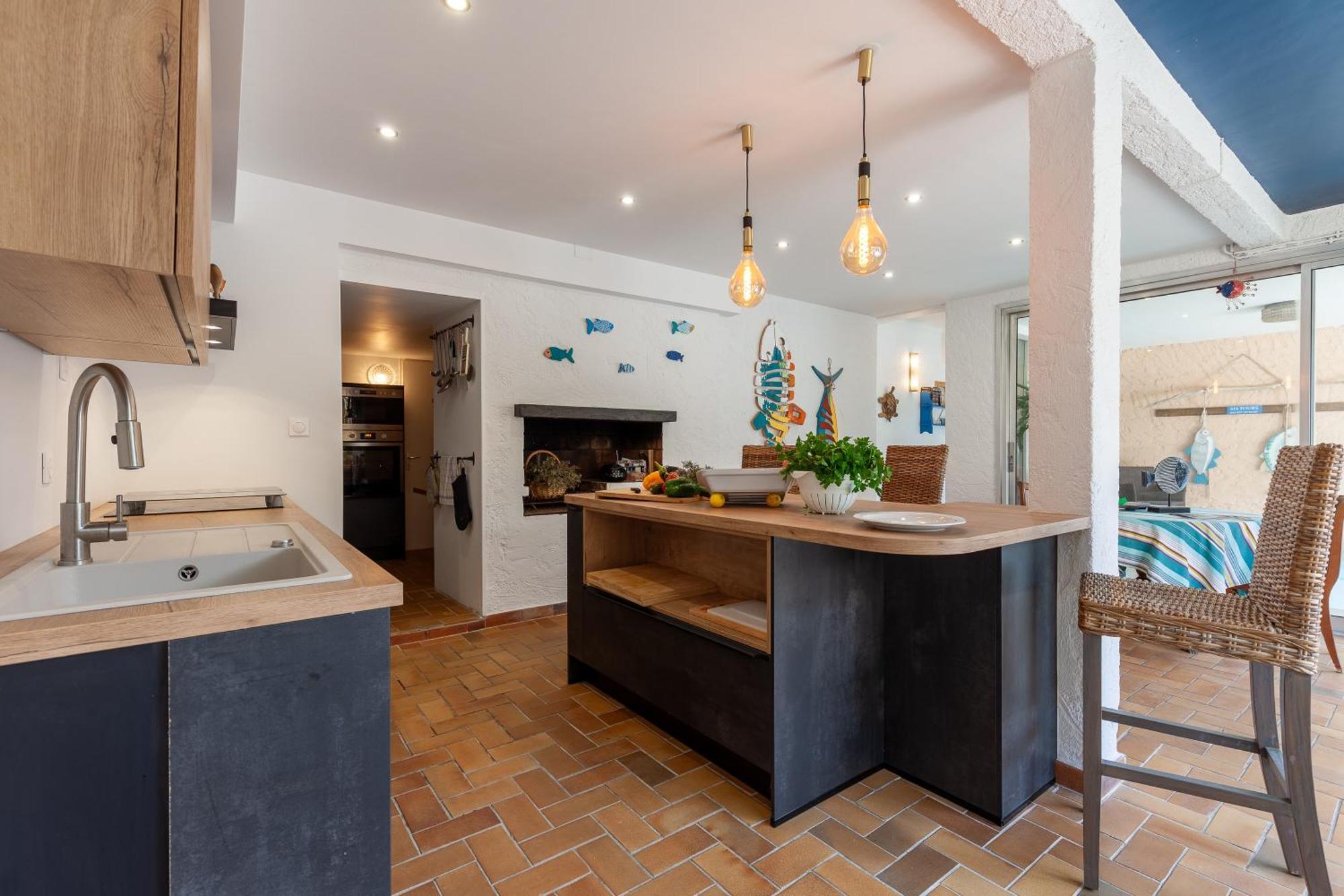 Villa L'Acanthe Six-Fours-les-Plages Bagian luar foto
